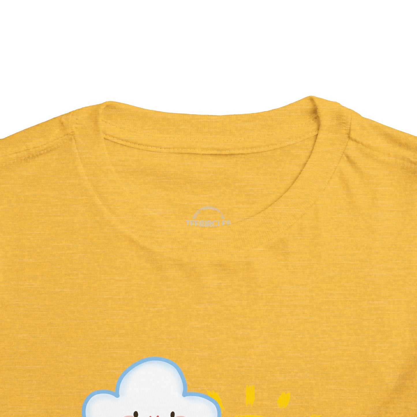 Toddler Summer Tee - Cute Sun & Cloud Design