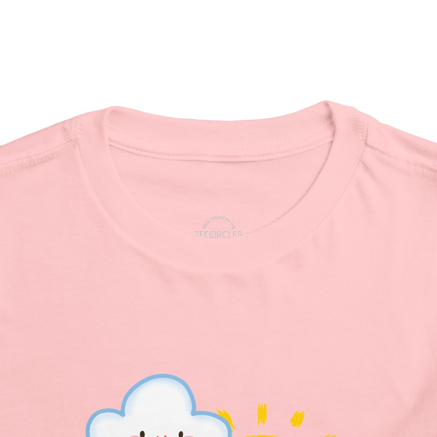 Toddler Summer Tee - Cute Sun & Cloud Design
