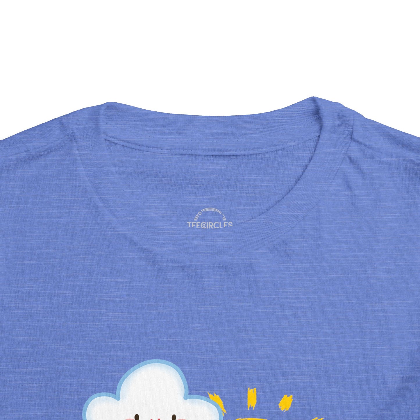 Toddler Summer Tee - Cute Sun & Cloud Design